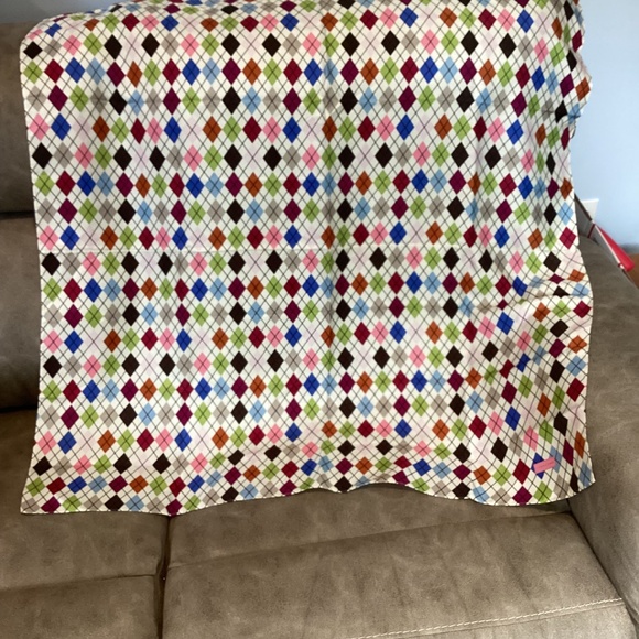 Lands End Silk scarf New condition - Picture 2 of 6